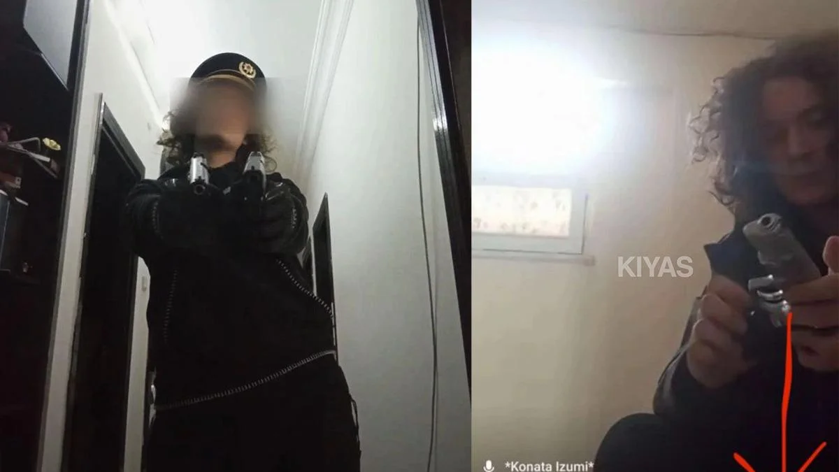 Okul saldırısının katiline ait yeni görüntüler: Polis kıyafeti, silahlar...
